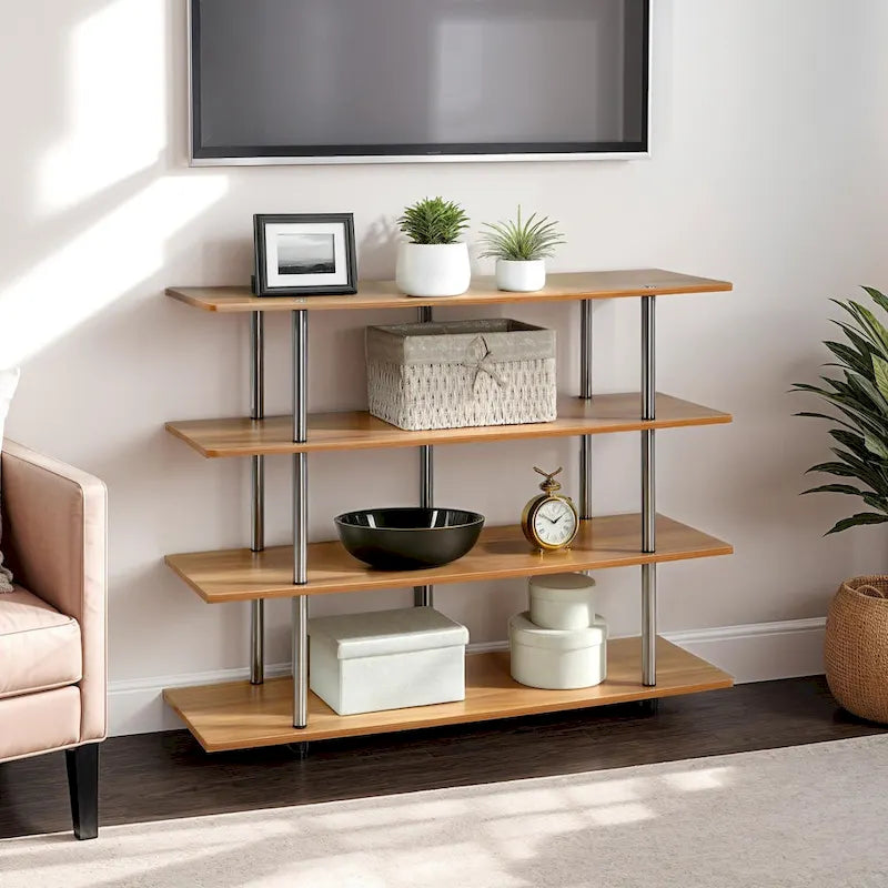 Convenience Concepts Designs2Go XL 55-Inch Highboy 4-Tier Television Stand