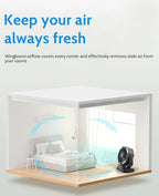 40,000mAh Battery Operated Fan, 13" Remote Camping Fan with LED Auto-Oscillating Rechargeable Fan Powerful Portable Desk Fan for Home, Camping, RV, Courtyard, Picnic, Emergency Power