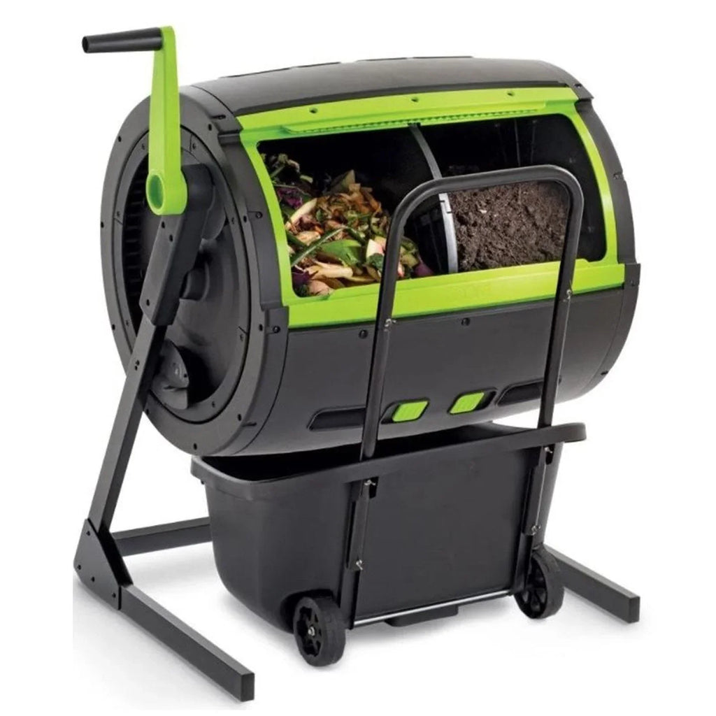 65-Gallon Compost Tumbler and Cart