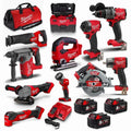 MILWAUKEE 18V FUEL™ 11 Piece 3 x 5.0Ah Combo Kit M18FPP11A3503B