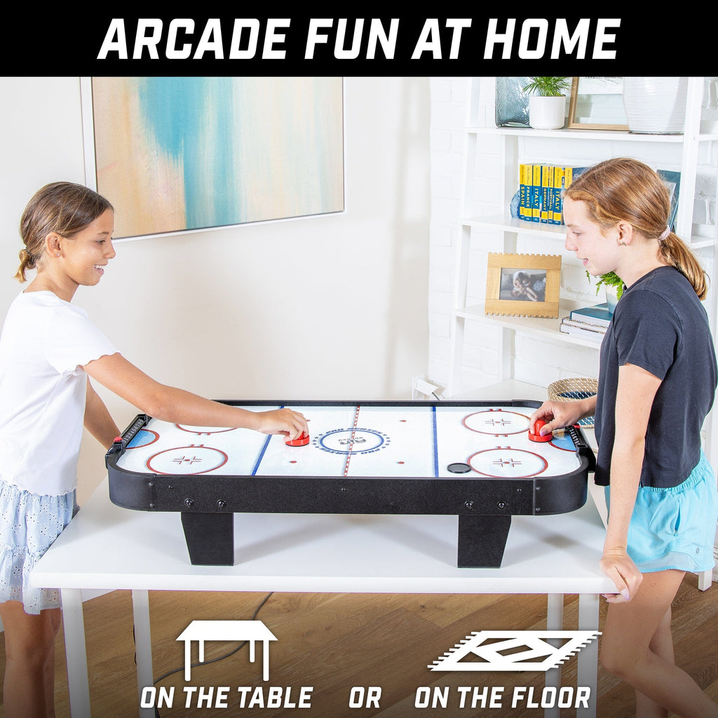 40" Tabletop Air Hockey Table | Black