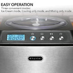 Whynter ICM-201SB Upright Automatic Ice Cream Maker with Built-in Compressor