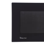 Magic Chef 1.6 Cu. ft. 1100W Countertop Microwave Oven with Push-Button Door in Black, New