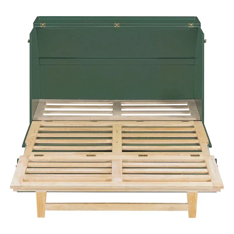 Nestfair Full-Size Murphy Bed with Spacious Drawers