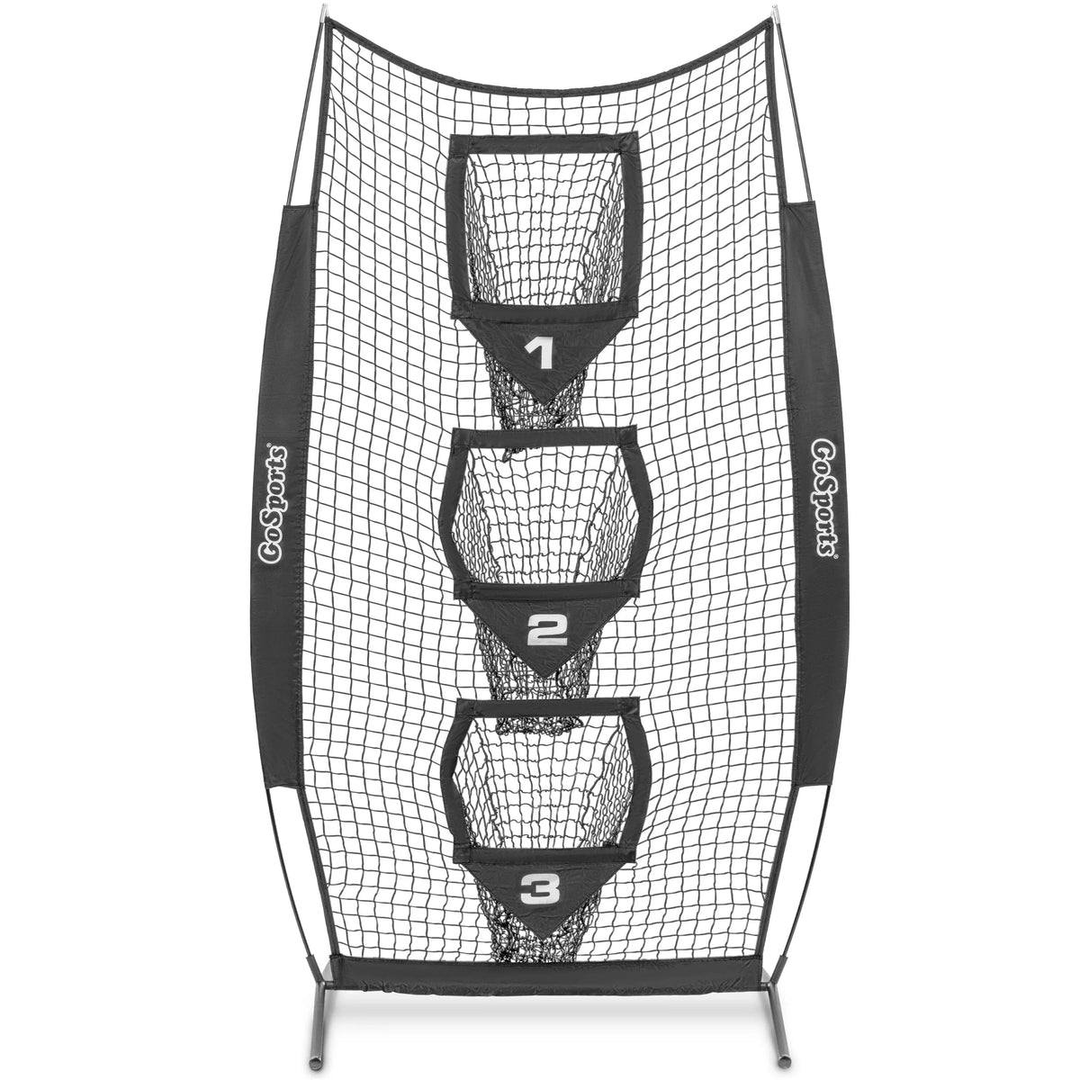 8' x 4' QB Training Throwing Net (Black, No Case)