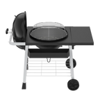 Expert Grill Kettle Cart with Pizza Accessories and Warming Rack