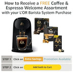 L'OR Barista System Coffee and Espresso Machine Combo