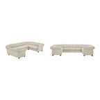Gdansk 9-Person U-Shaped Chesterfield Sectional Sofa