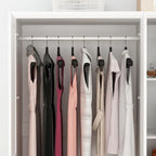 78.7H Combo Twin Wardrobe Set: Stylish and Functional Armoires for Your Closet