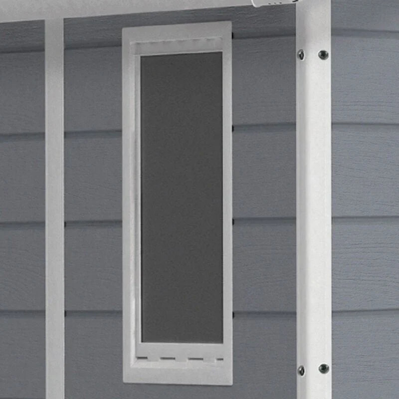 6-Ft. x 7.5-Ft. Plastic Storage Shed