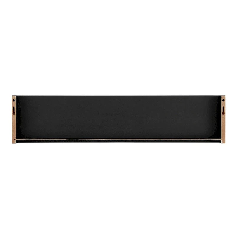 Danya B. Wall-Mounted Coat Rack with Decorative Ledge Shelf and Hooks for Entryway