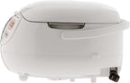 Zojirushi, Made in Japan Neuro Fuzzy Rice Cooker, 5.5-Cup, Premium White
