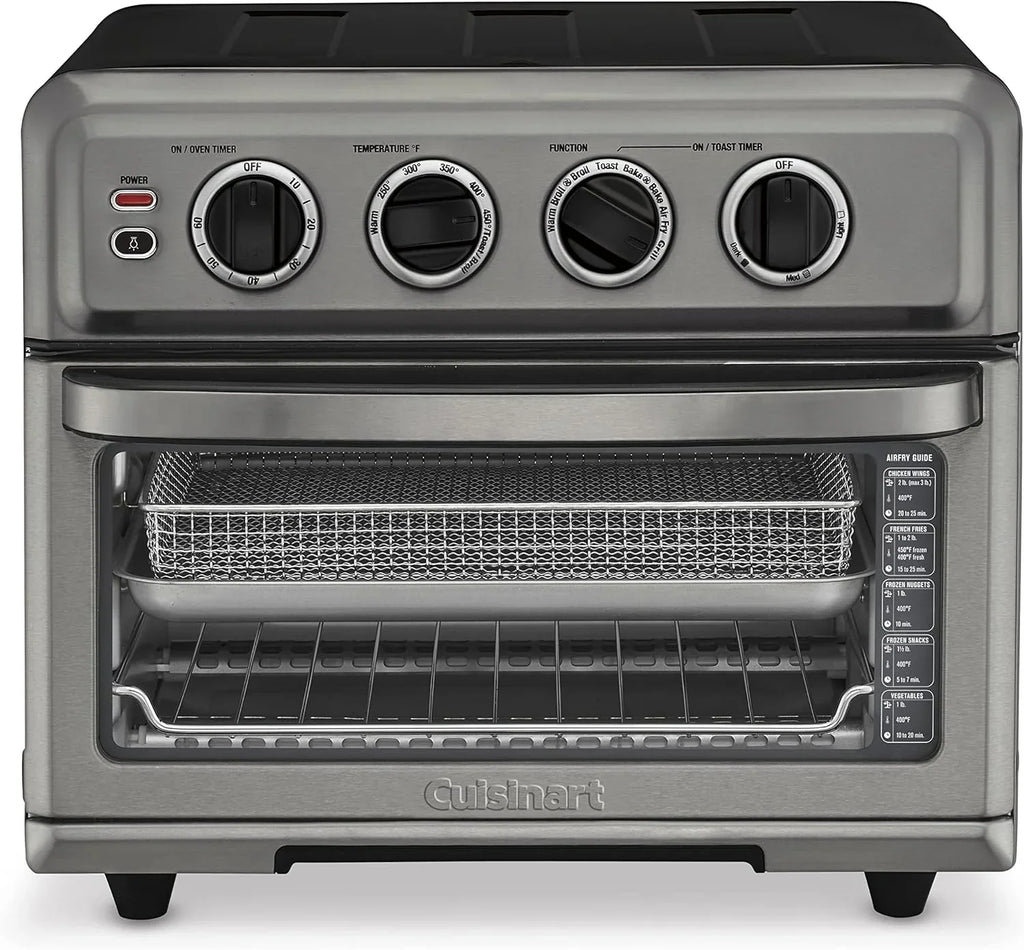 Cuisinart Air Fryer Toaster Oven, 1800W, 8-in-1 with Air Fry, Convection, Broil & Warm