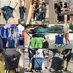 VersaCart Patented Folding Shopping and Utility Cart