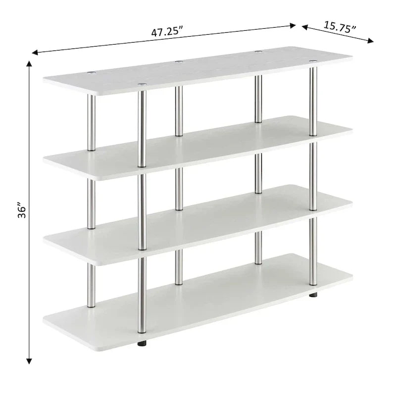 Convenience Concepts Designs2Go XL 55-Inch Highboy 4-Tier Television Stand