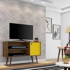 Mid-Century Modern Liberty Dual-Shelf TV Console