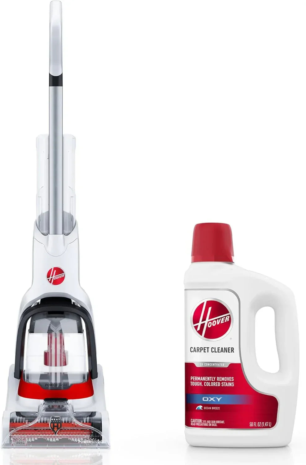 Hoover PowerDash Pet+ Compact Carpet Cleaner Machine, Lightweight Carpet Shampooer