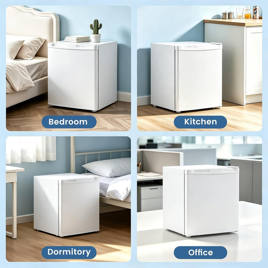 Kismile 1.3 Cu.Ft Mini Fridge, Single Door Compact Refrigerator RE5836