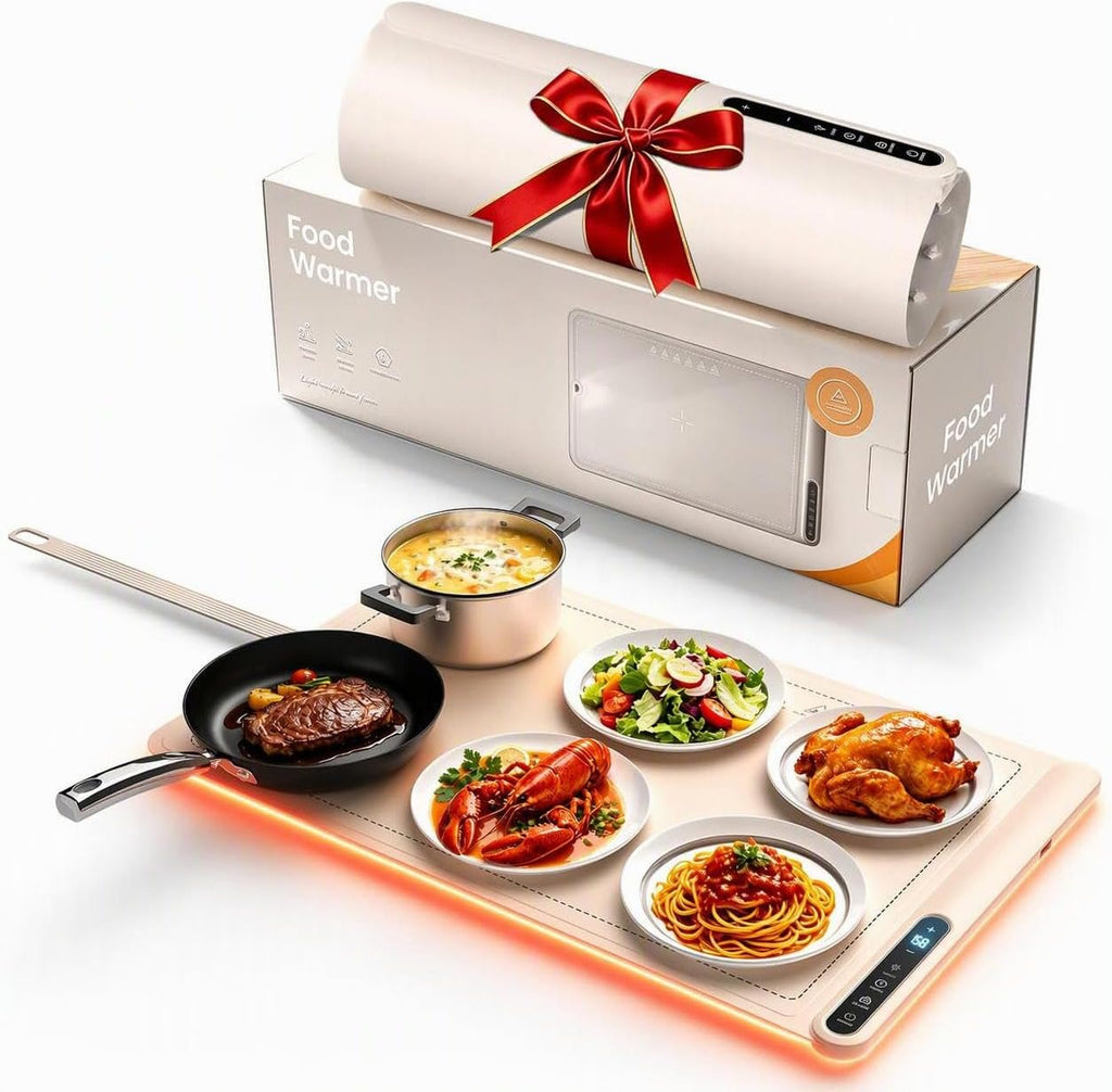 Kismile Rollable Silicone Warming Tray with LED Display WB2968