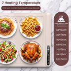 Kismile Rollable Silicone Warming Tray with LED Display WB2968