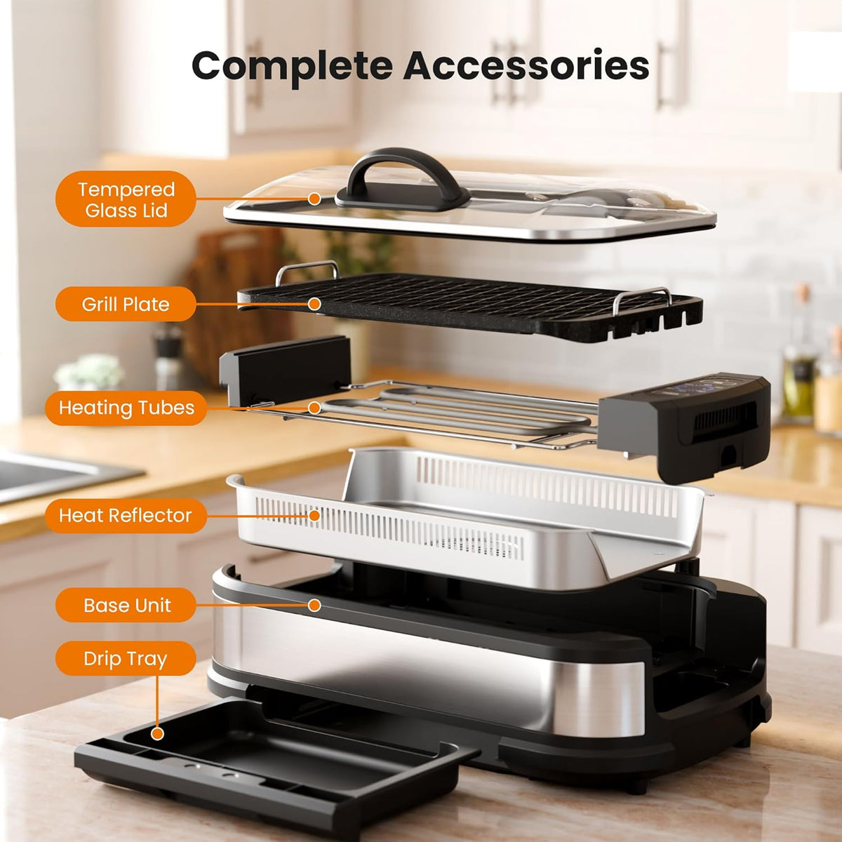 Kismile Smokeless Indoor Grill 81002KEB0