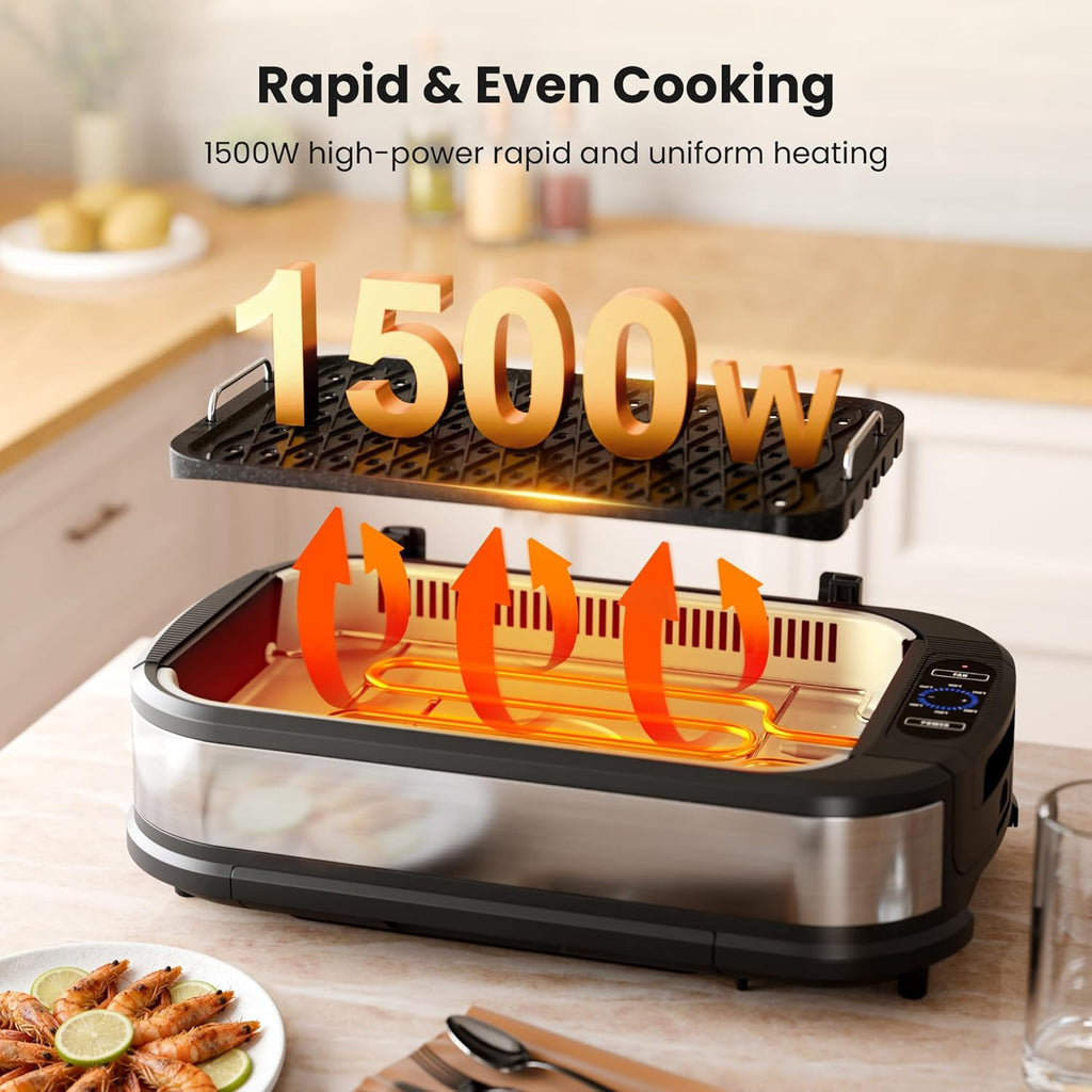 Kismile Smokeless Indoor Grill 81002KEB0