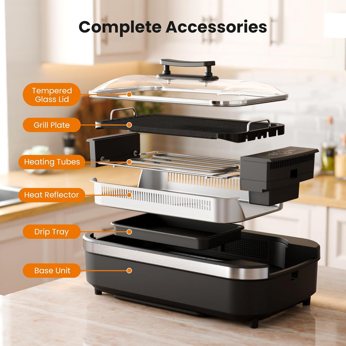 Kismile Smokeless Indoor Grill 81002KEB0