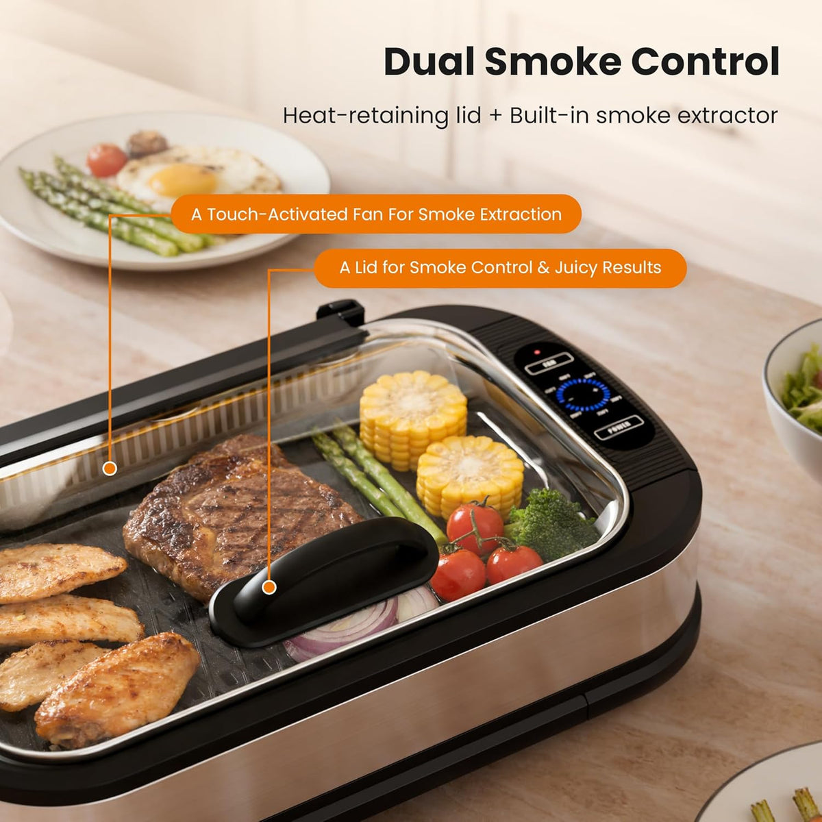 Kismile Smokeless Indoor Grill 81002KEB0
